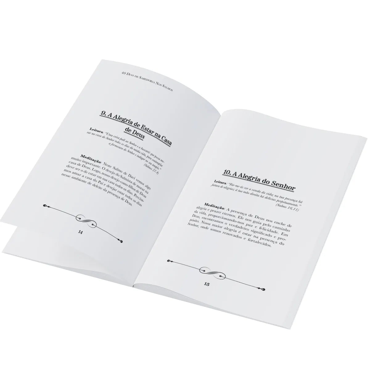 Livreto 40 dias de Sabedoria em Salmos