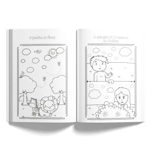 Histórias Bíblicas Para Colorir - Capa Estrelas