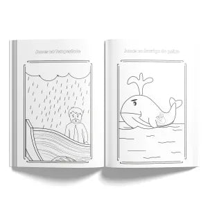 Histórias Bíblicas Para Colorir - Capa Estrelas