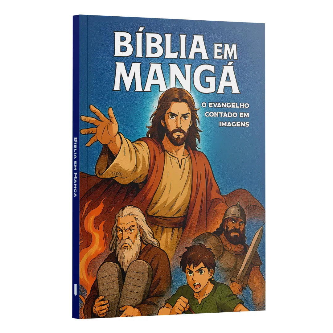Bíblia em Mangá - O evangelho contado em imagens | Heróis de Deus
