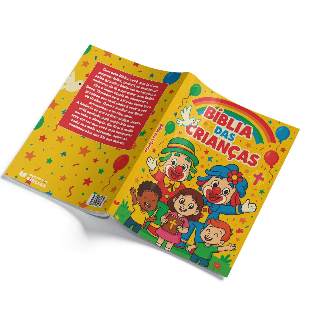 Bíblia Infantil Ilustrada | Festa da Alegria