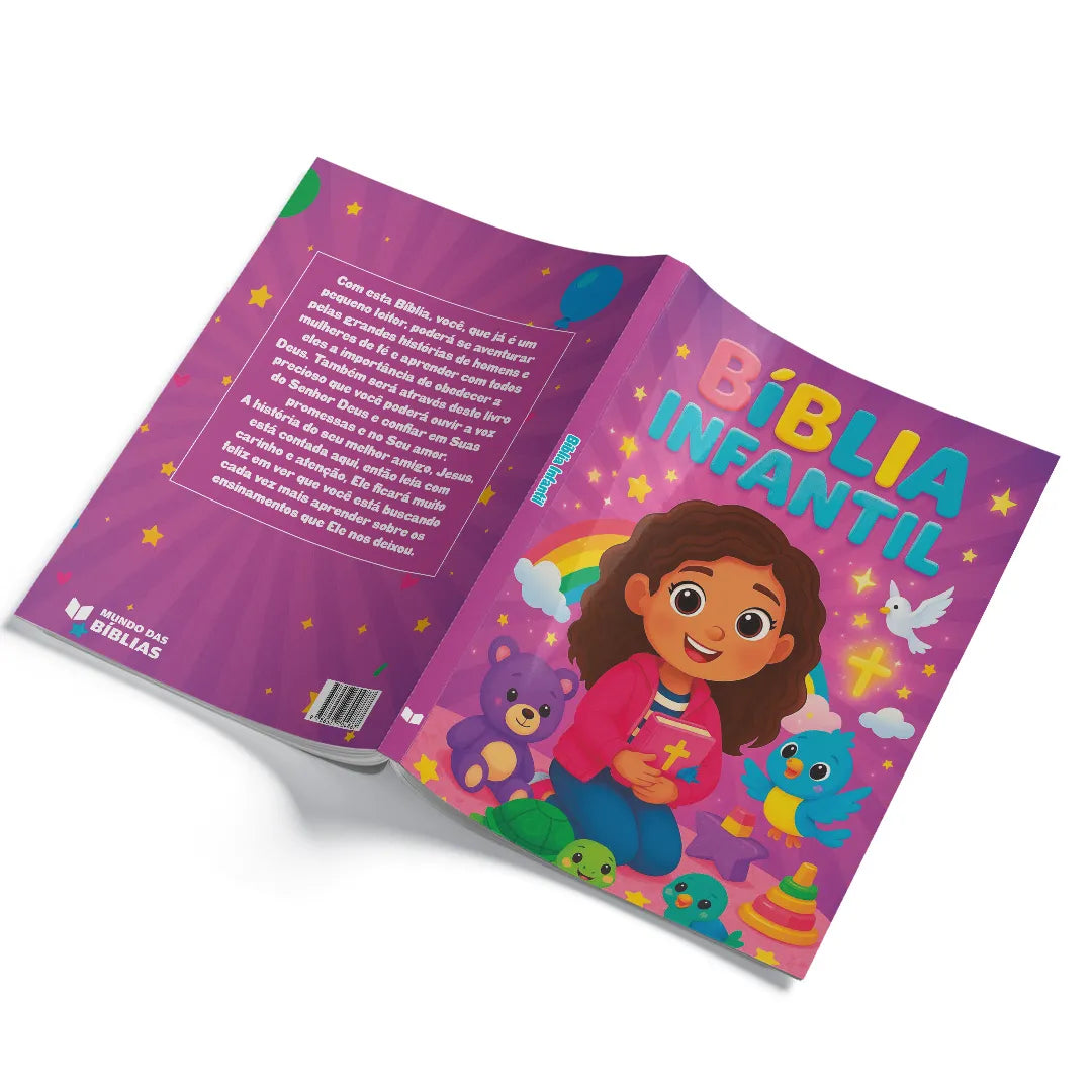 Bíblia Infantil Ilustrada | Tesouros do Coração