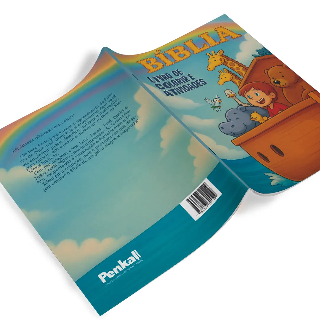 Bíblia Livro de colorir e atividades