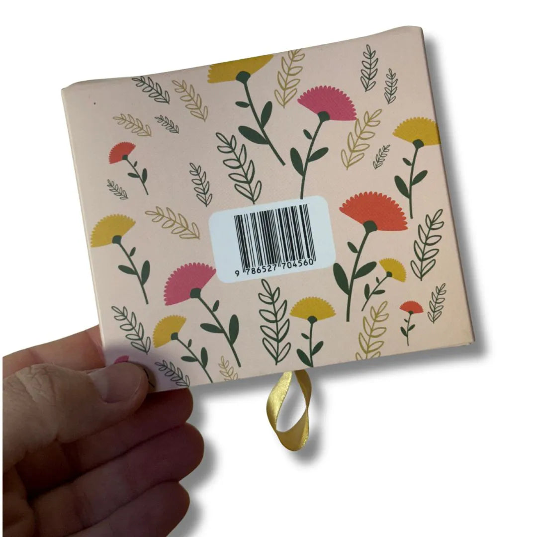 Caixinha de promessas - Flores Laranja