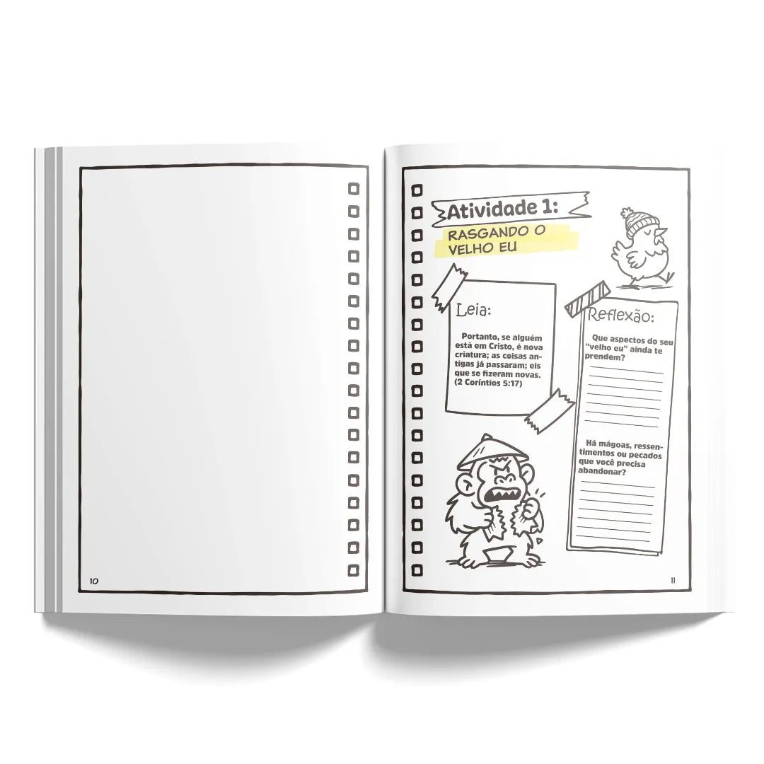 Devocional Interativo - Um devocional para rasgar, queimar, escrever e renovar | Equipe teológica Penkal
