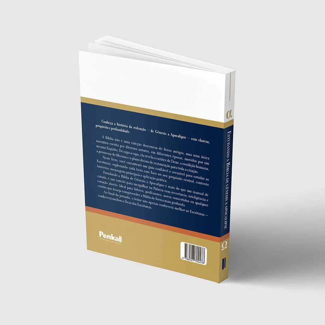 Estudando a Bíblia de Gênesis a Apocalipse : Um guia completo para compreender cada livro das Escritura | Editora Penkal