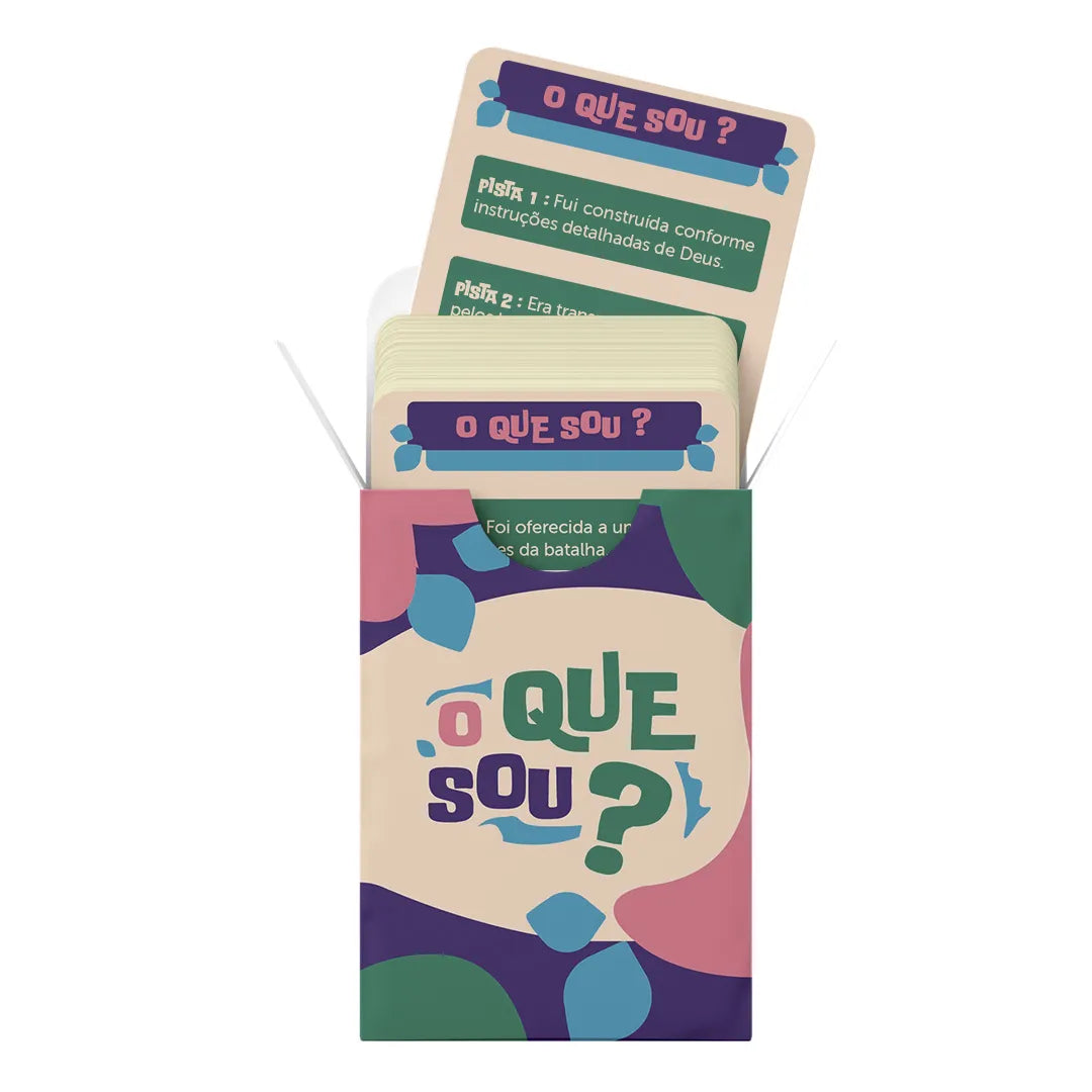 Jogo Bíblico de Cartas | O Que Sou - Penkal