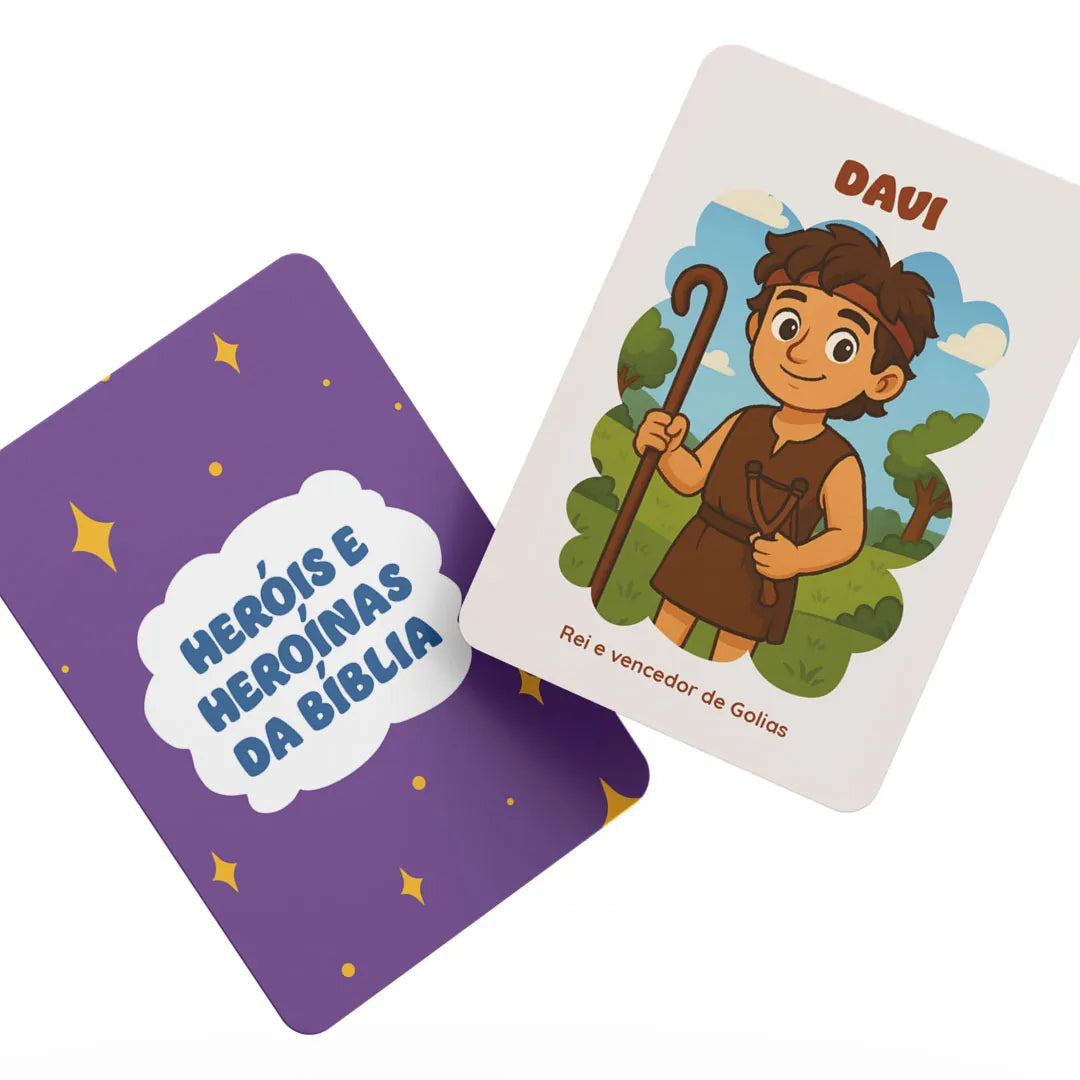 Jogo da Memória | Heróis e Heroínas da Bíblia
