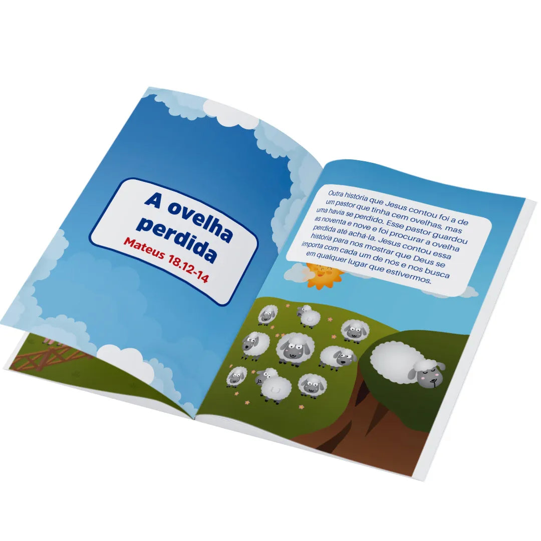 Livreto Infantil - Parábolas de Jesus
