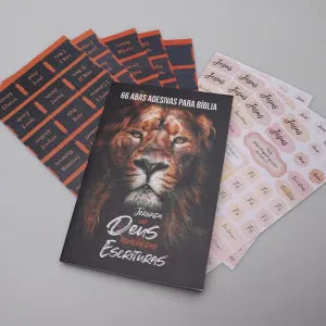 Abas Adesivas para Bíblia | Jornada com Deus Através das Escrituras | Isaías