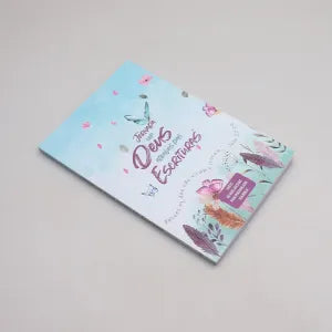 Abas Adesivas para Bíblia | Jornada com Deus Através das Escrituras | Jardim Secreto