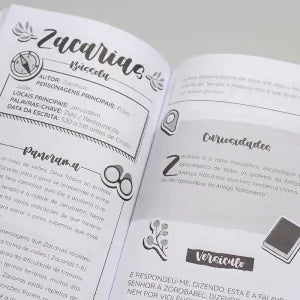 Abas Adesivas para Bíblia | Jornada com Deus Através das Escrituras | Leão Azul