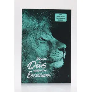 Abas Adesivas para Bíblia | Jornada com Deus Através das Escrituras | Leão Azul