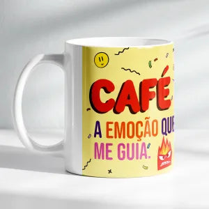 Caneca - Café a emoção que me guia