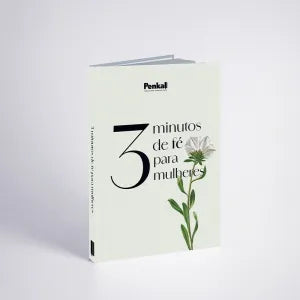 Devocional 3 Minutos de Fé para Mulheres | Flor Branca