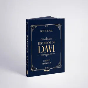 Devocional Tesouros De Davi | Ornamento Azul