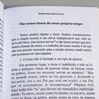 Além das Desculpas | Thomas Brooks