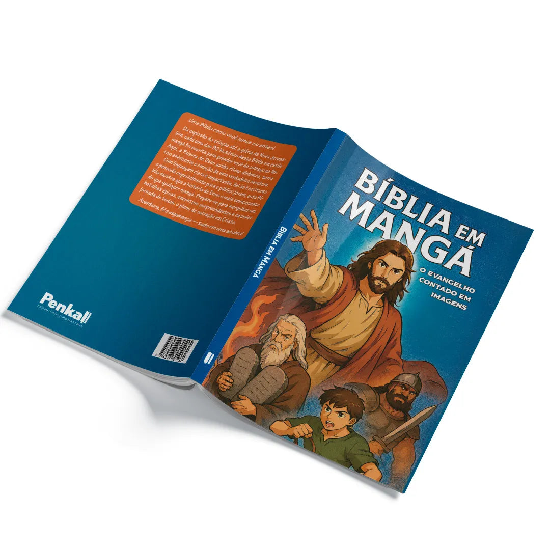 Bíblia em Mangá - O evangelho contado em imagens | Heróis de Deus