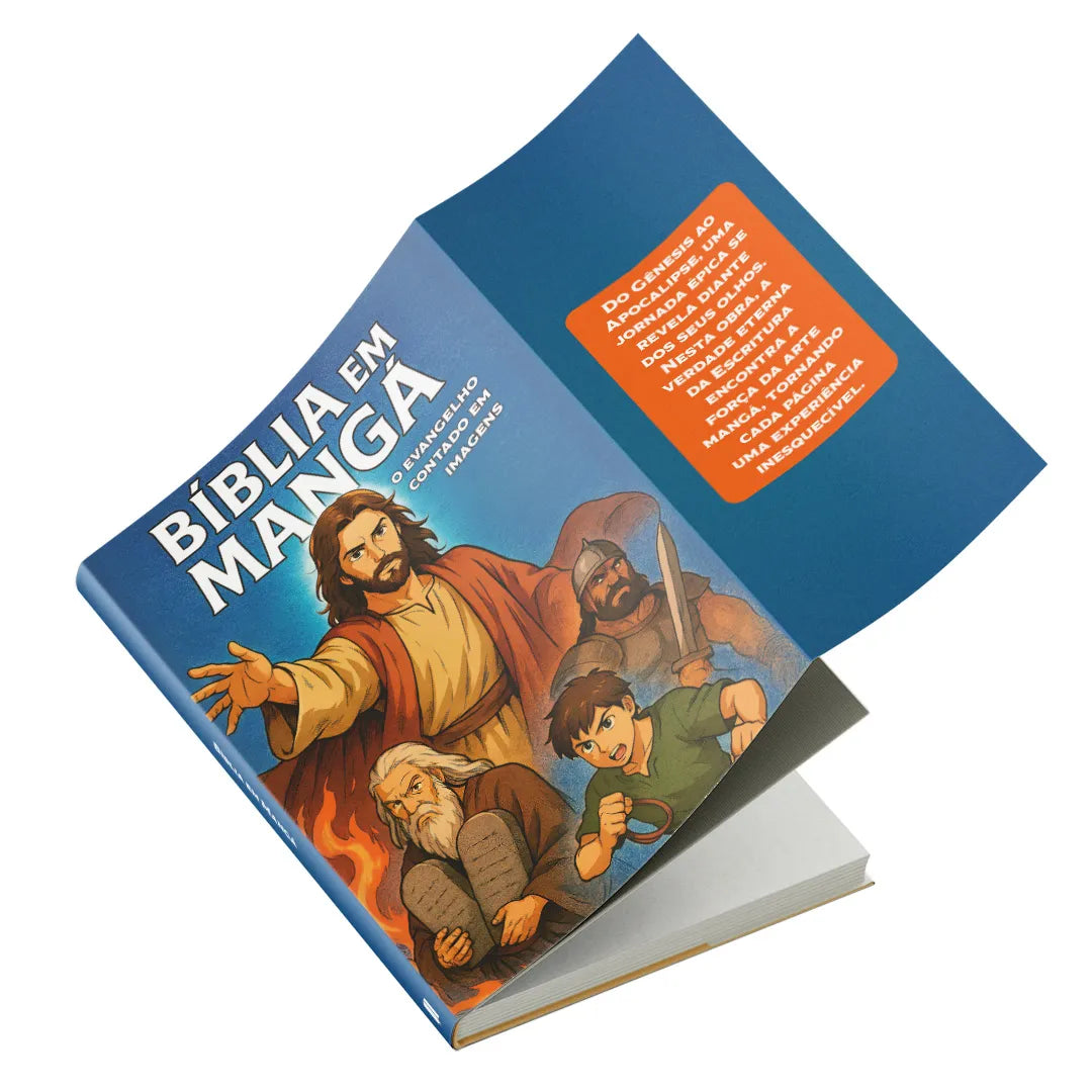 Bíblia em Mangá - O evangelho contado em imagens | Heróis de Deus