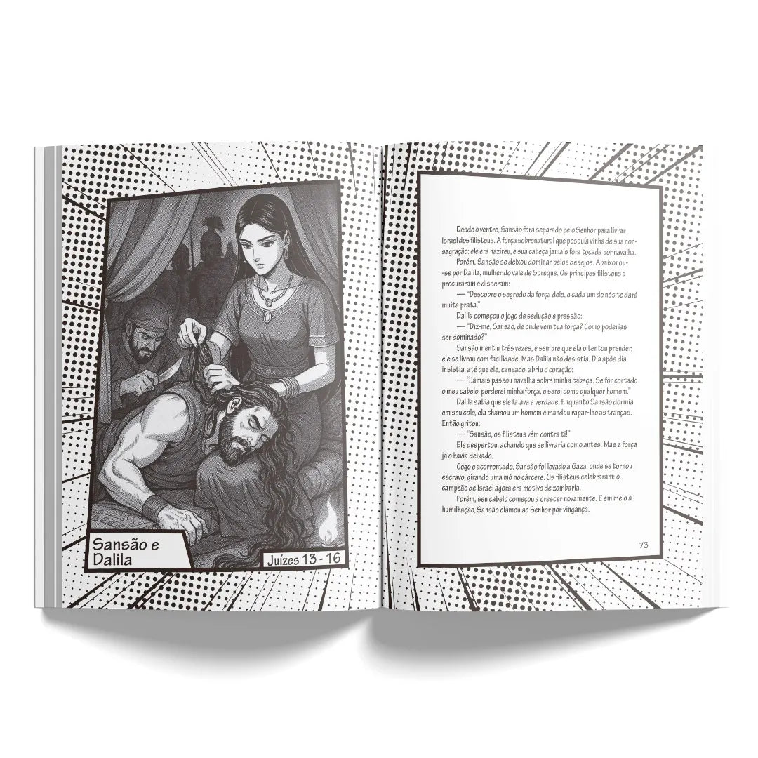 Bíblia em Mangá - O evangelho contado em imagens | Heróis de Deus