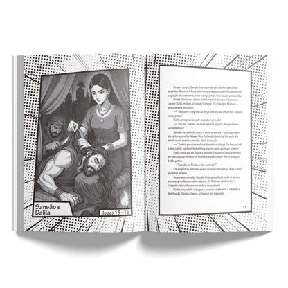 Bíblia em Mangá - O evangelho contado em imagens | Heróis de Deus