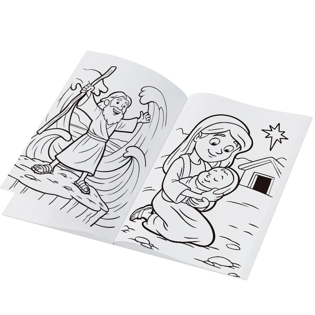 Bíblia Livro de colorir e atividades