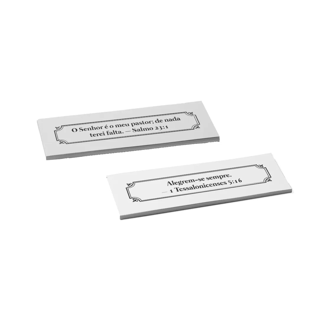 Caixinha de promessas - Flores Azul