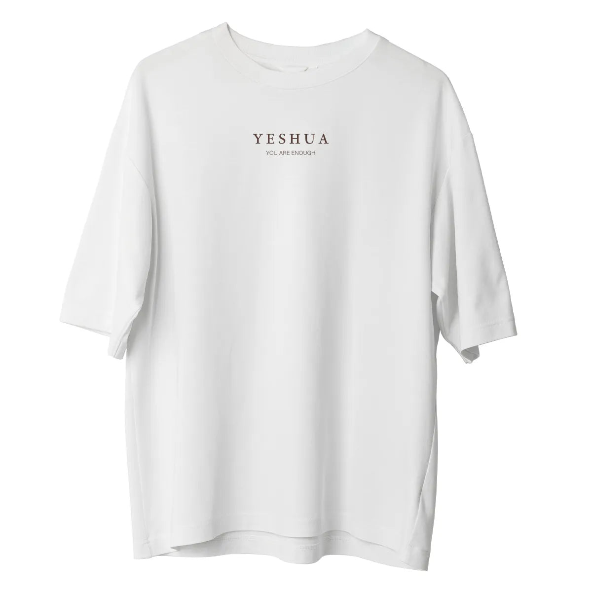 Camiseta Cristã Oversized - É tudo sobre ele | Branca