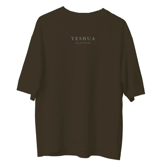 Camiseta Cristã Oversized - É tudo sobre ele | Preta