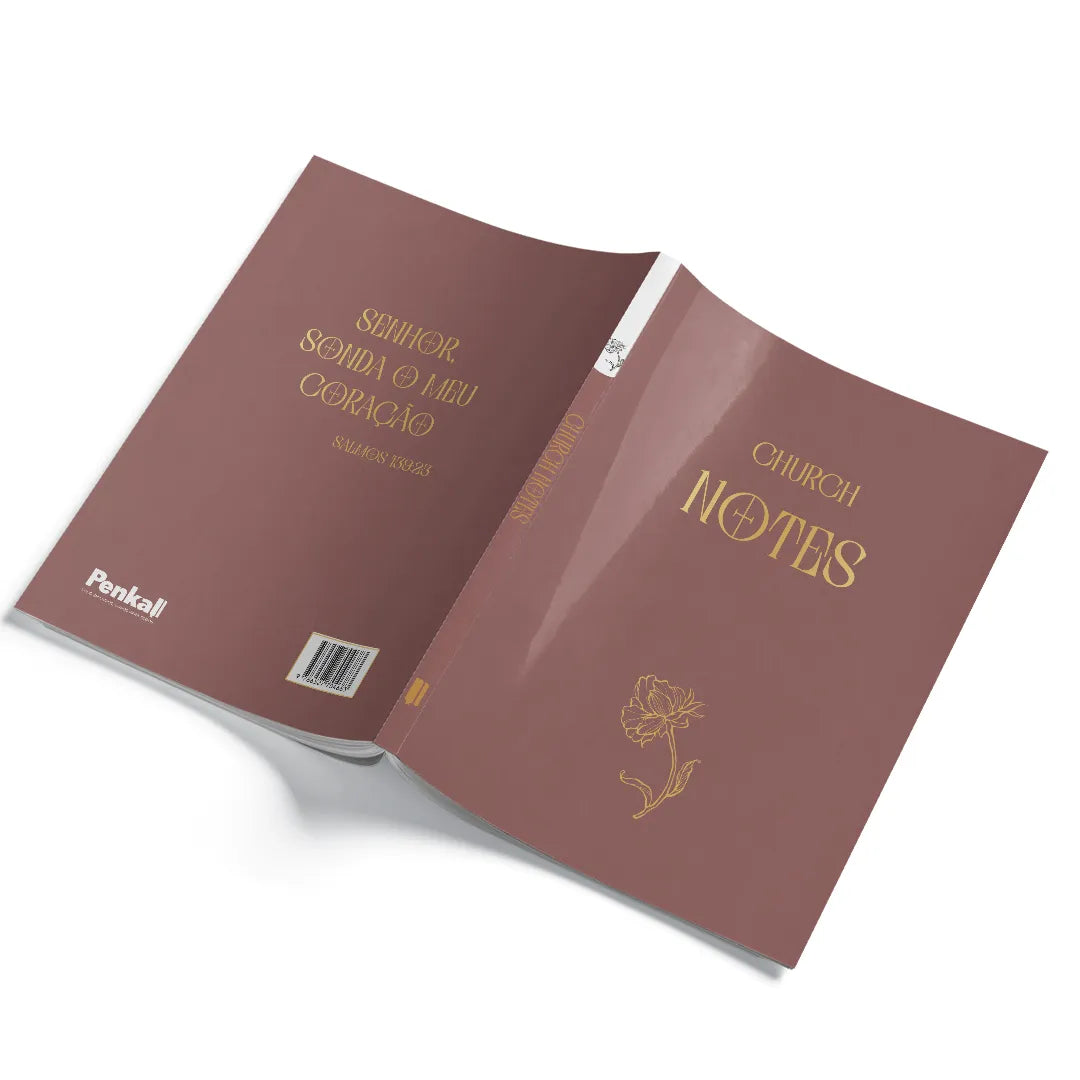 Church Notes - Marrom Clássica
