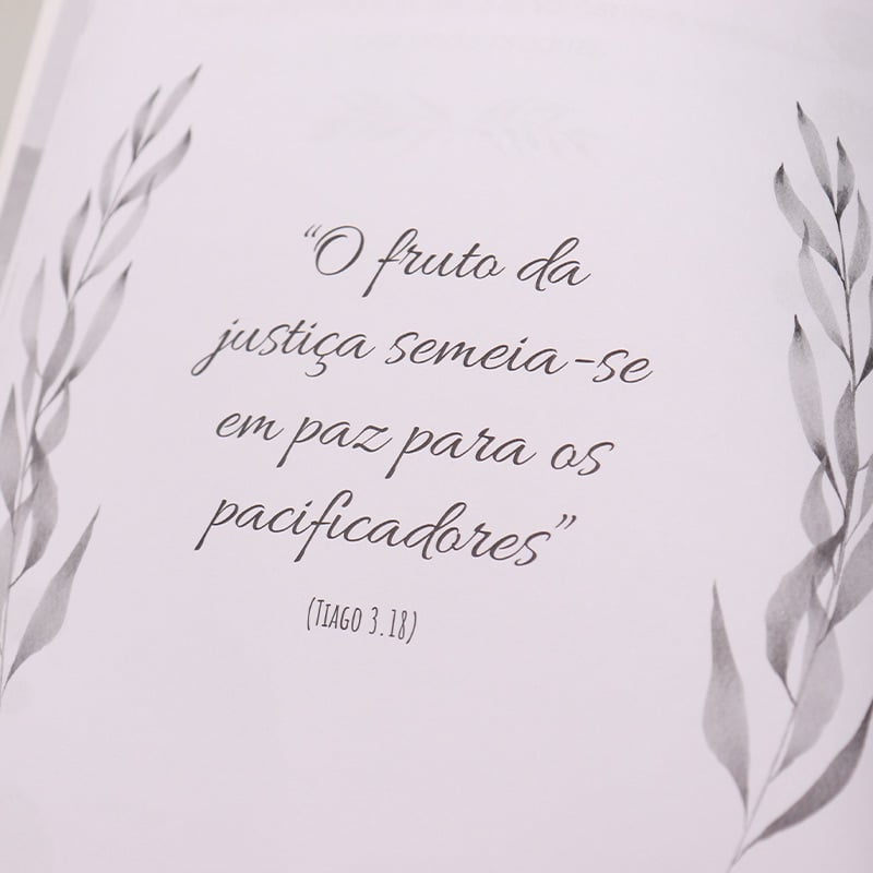 Devocional Minutos de Paz | Rosa e Verde