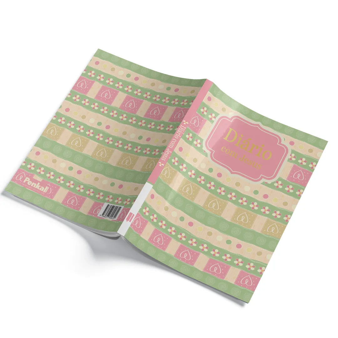 Diário com Jesus | Arco-Íris Rosa