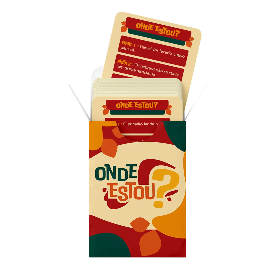 Jogo Bíblico de Cartas | Onde Estou? - Penkal