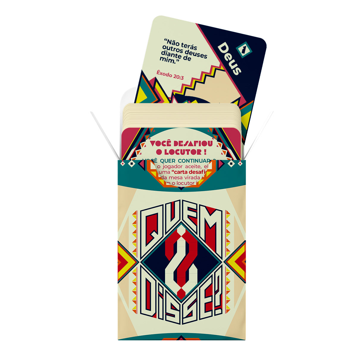 Jogo Bíblico -Quem Disse?  - Penkal - 100 cartas