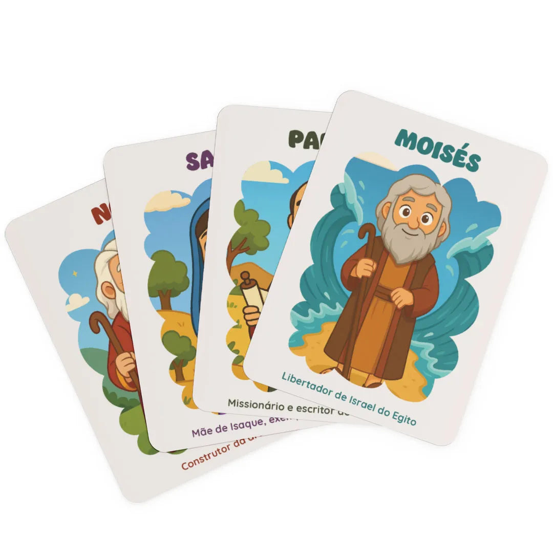Jogo da Memória | Heróis e Heroínas da Bíblia