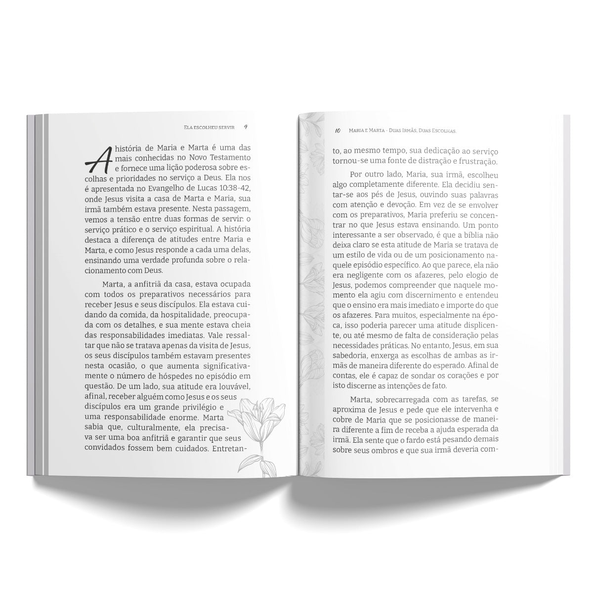 Marta, Maria e o Equilíbrio Espiritual - Como as escolhas diárias de Serviço Moldam nossa Vida e Espiritualidade - Ana Clara