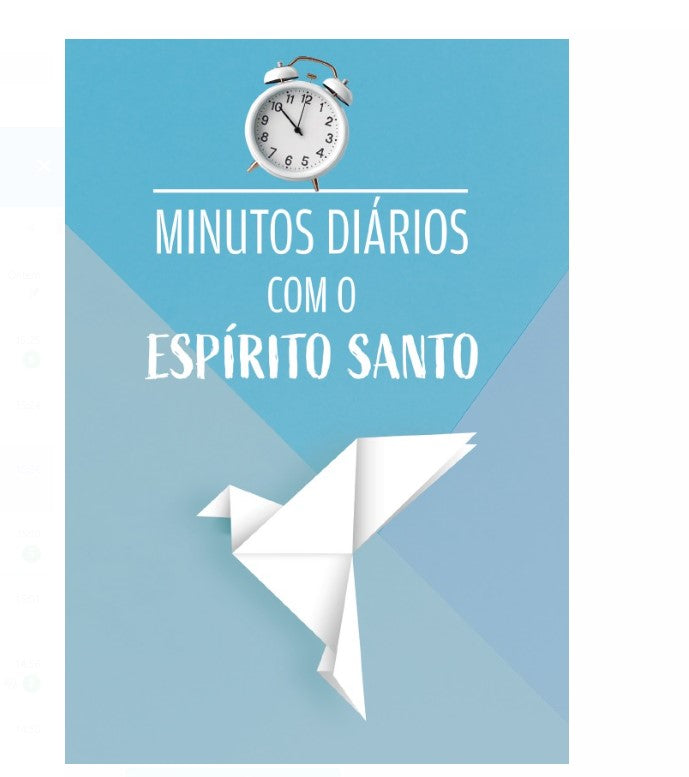 Livreto Minutos Diários com Espírito Santo