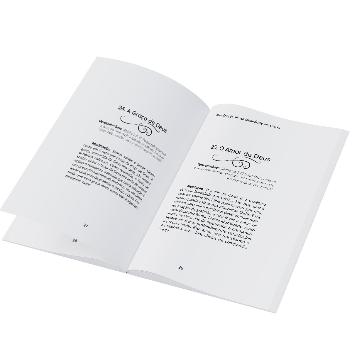 Livreto Nova Criatura: Nossa identidade em Cristo