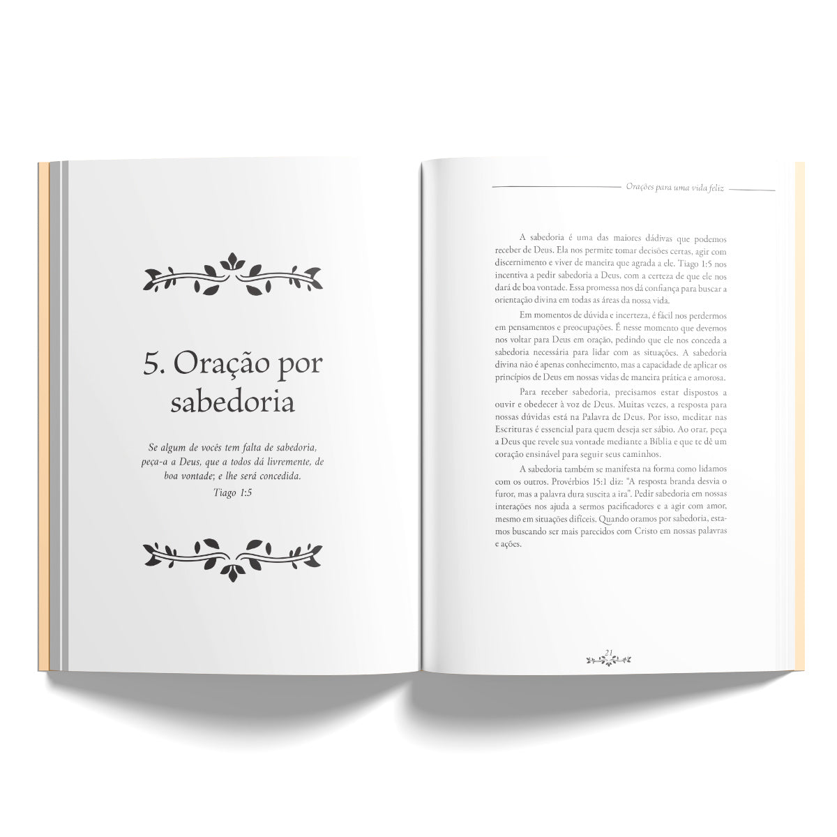 Orações para uma Vida Feliz: Conectando-se com Deus para encontrar a verdadeira alegria | Isabelle S. Alves
