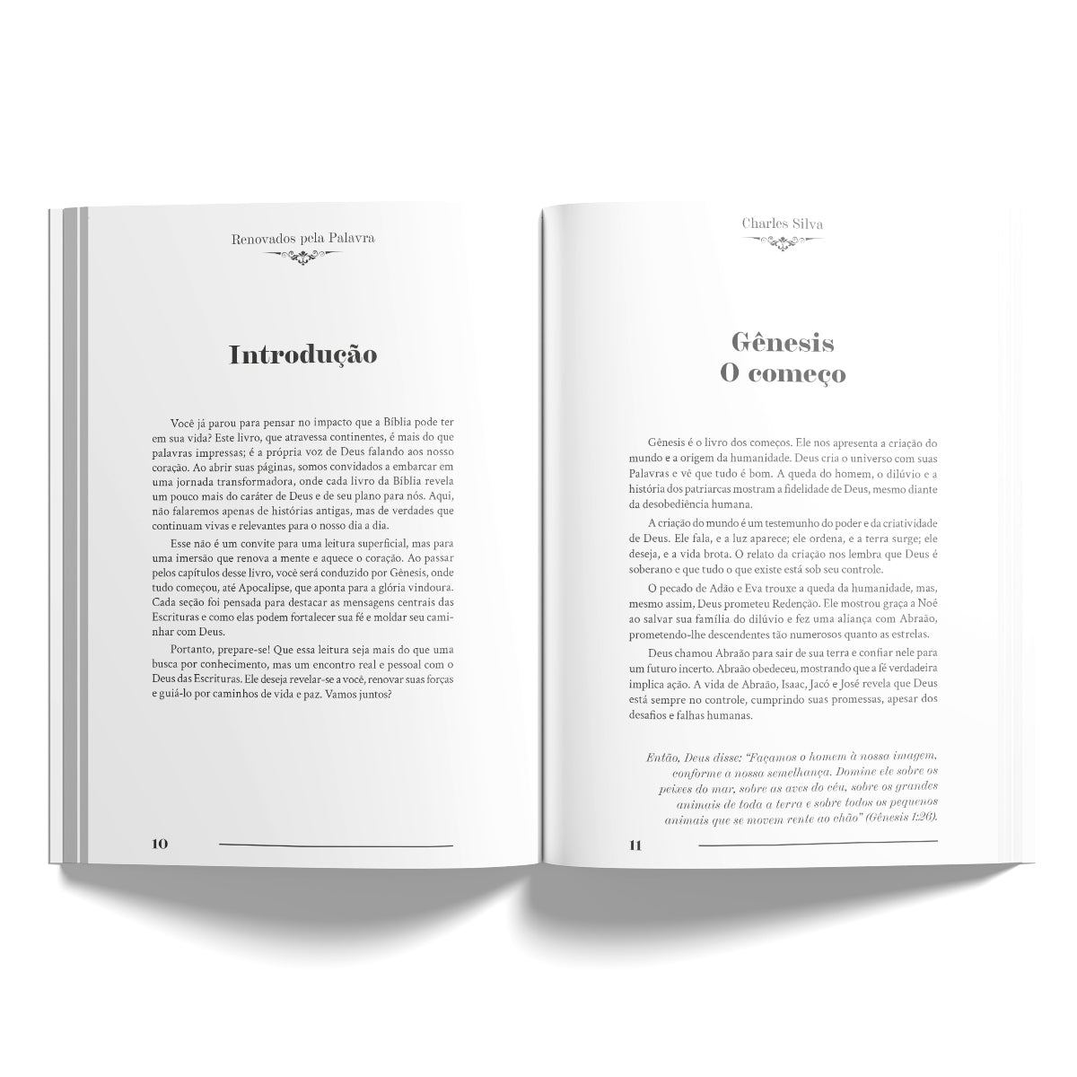 Renovados pela palavra: renovação espiritual atráves do poder da Palavra | Charles Silva