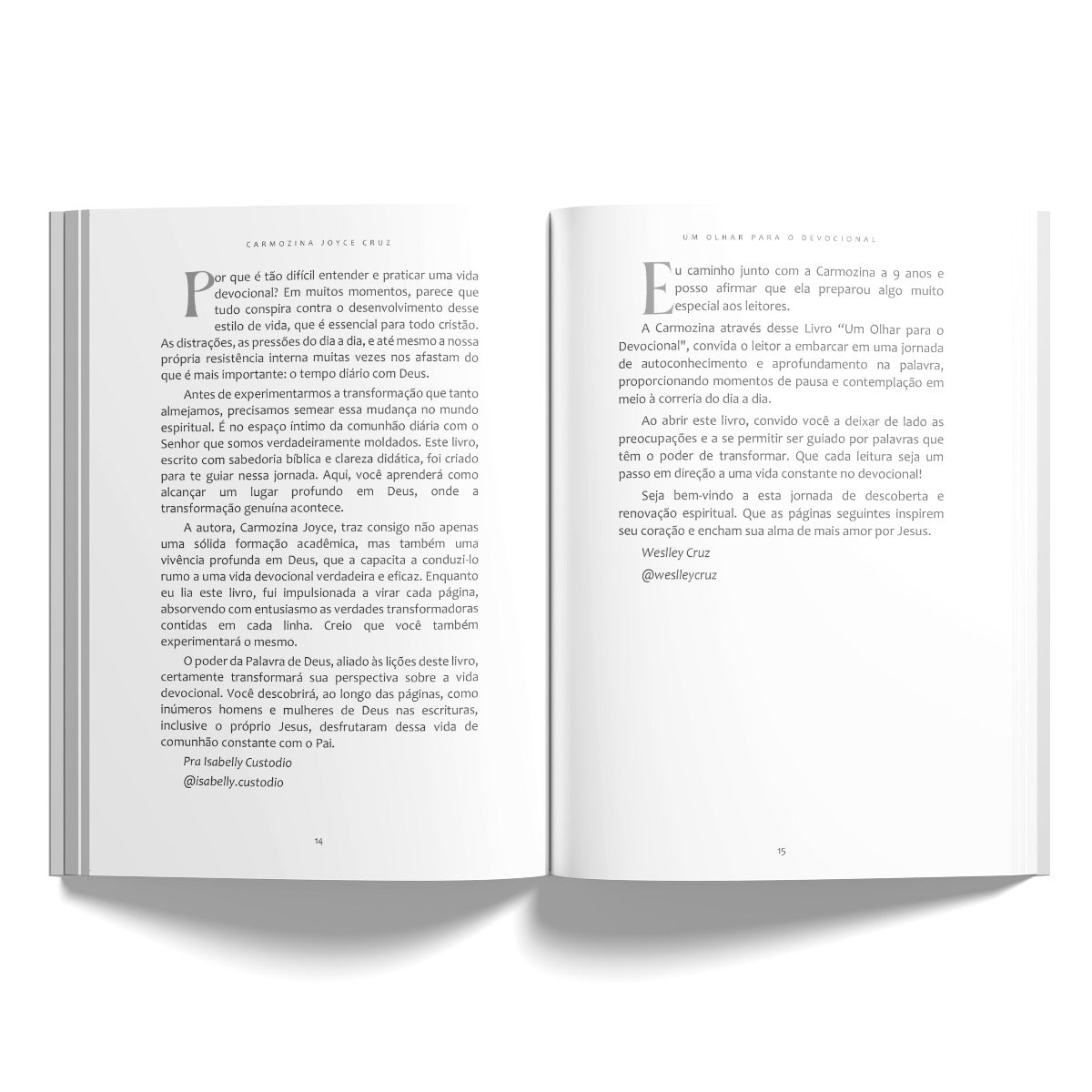 Um olhar para o Devocional | Carmozina Joyce